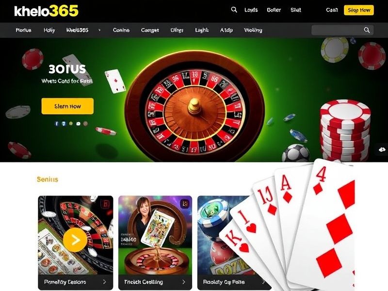 Discover the latest on online gambling games with khelo365. Get expert reviews, guides, and tips for slots, poker, roulette, and sports betting. Learn about game odds, responsible gambling practices, and mobile gambling options.